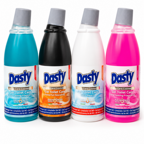 Dasty Gel Toilet Care – żel do WC 750 ml – różne warianty